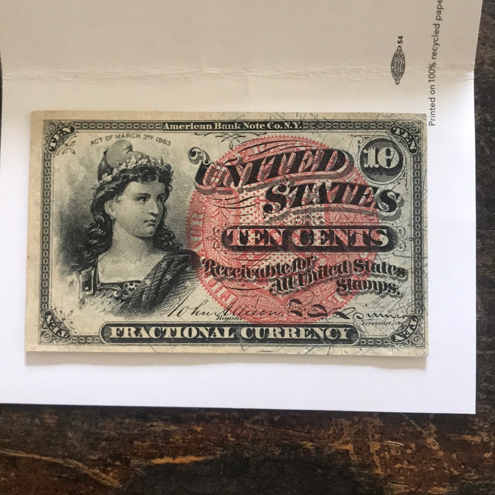 *RARE* Ten Cent Note